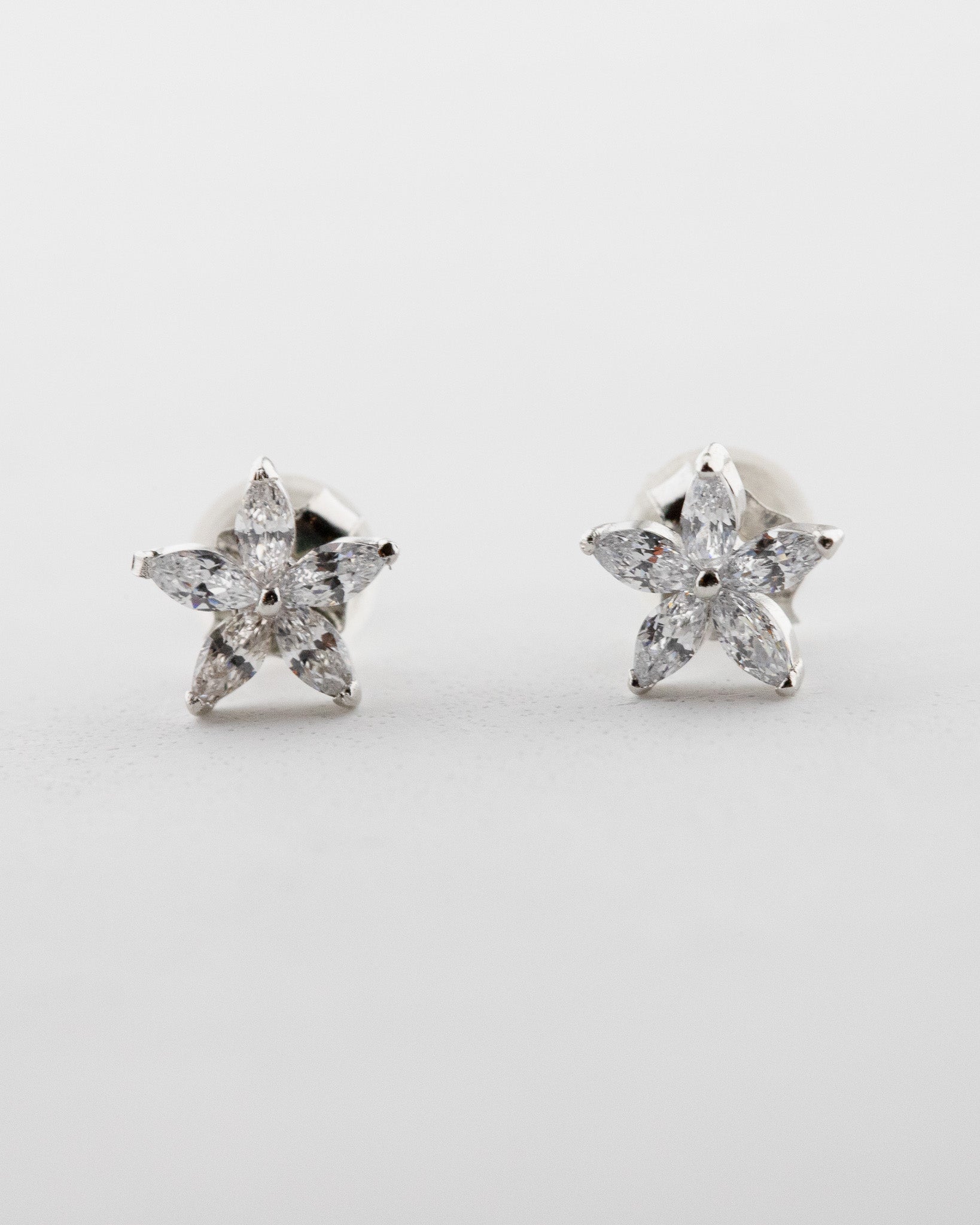 Étoiles de Mer Silver Earrings in Silver