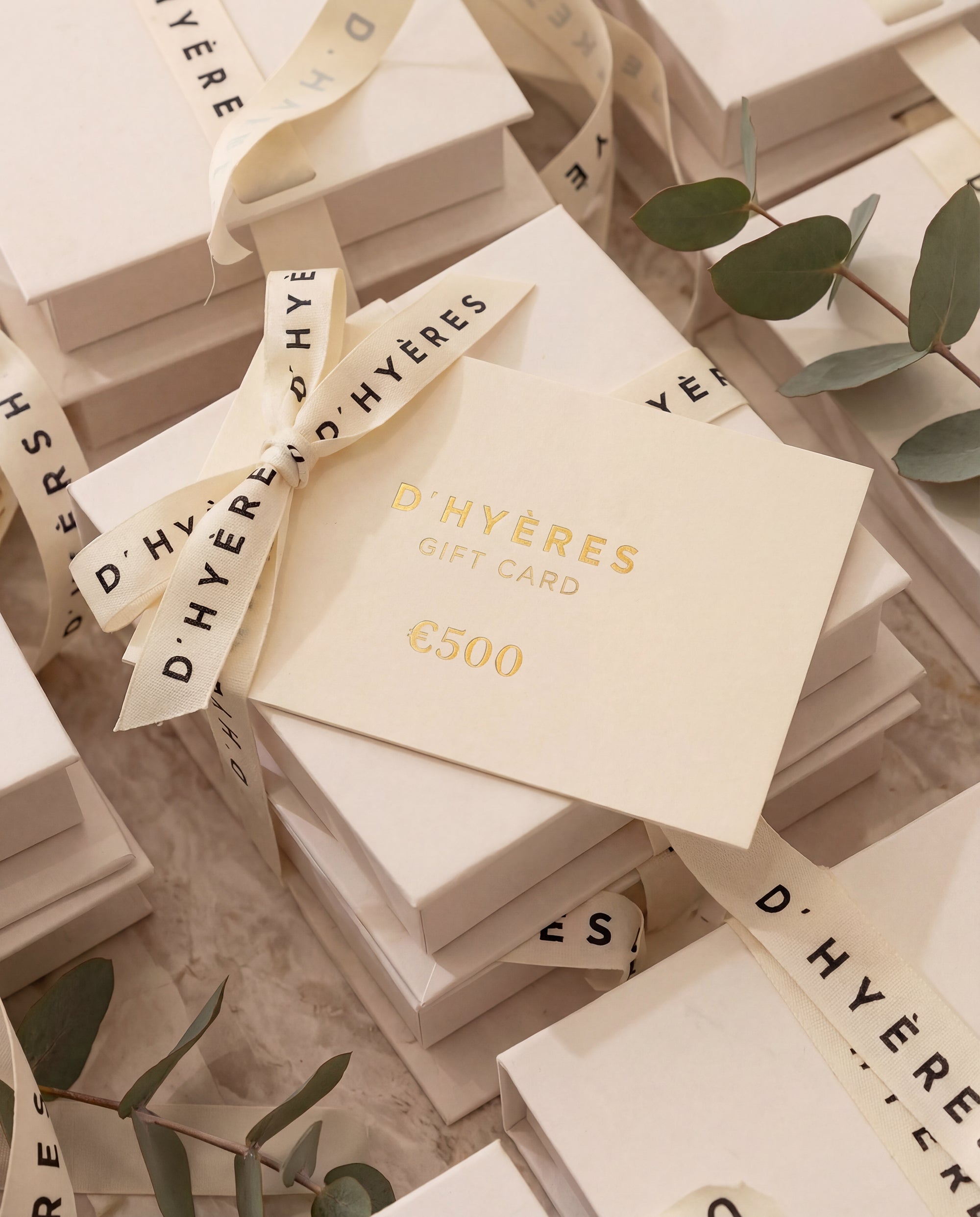 D'HYÈRES GIFT CARD