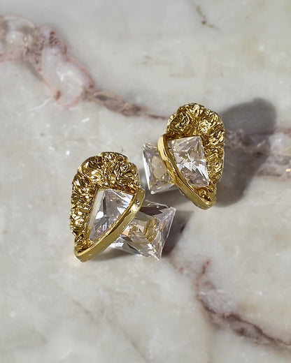 Zirconian Heart Earrings