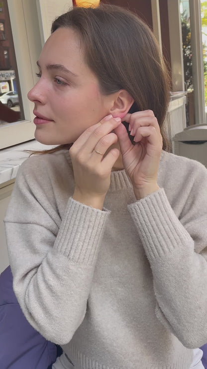 Étoile de Perle Golden Earrings